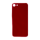 iPhone 8 Rear Glass Back Cover Replacement - Red (Big Hole, Generic)