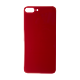 iPhone 8 Plus Rear Glass Back Cover Replacement - Red (Big Hole, Generic)