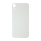 iPhone XR Rear Glass Back Cover Replacement - White (Big Hole, Generic)