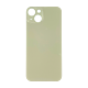 iPhone 13 Back Glass With 3M Pre-Cut Adhesive (No Logo / Large Camera Hole) - Starlight