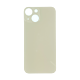 iPhone 13 Mini Back Glass With 3M Pre-Cut Adhesive (No Logo / Large Camera Hole) - Starlight
