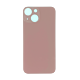 iPhone 13 Mini Back Glass With 3M Pre-Cut Adhesive (No Logo / Large Camera Hole) - Pink