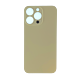 iPhone 13 Pro Back Glass With 3M Pre-Cut Adhesive (No Logo / Large Camera Hole) - Gold
