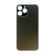 iPhone 13 Pro Max Back Glass With 3M Pre-Cut Adhesive (No Logo / Large Camera Hole) - Graphite