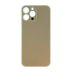 iPhone 13 Pro Max Back Glass With 3M Pre-Cut Adhesive (No Logo / Large Camera Hole) - Gold