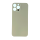 iPhone 13 Pro Max Back Glass With 3M Pre-Cut Adhesive (No Logo / Large Camera Hole) - Silver