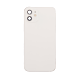 iPhone 12 Back Housing W/ Small Components Pre-Installed - No Logo – White - Aftermarket Plus
