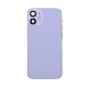 iPhone 12 Mini Back Housing W/ Small Components Pre-Installed - No Logo - Purple - Aftermarket Plus