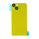 iPhone 14 Back Glass with Steel Plate / Magnet / Adhesive (No Logo) - Yellow
