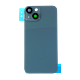 iPhone 14 Back Glass with Steel Plate / Magnet / Adhesive (No Logo) - Blue