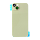iPhone 14 Plus Back Glass with Steel Plate / Magnet / Adhesive (No Logo) - Starlight