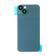 iPhone 14 Plus Back Glass with Steel Plate / Magnet / Adhesive (No Logo) - Blue