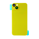 iPhone 14 Plus Back Glass with Steel Plate / Magnet / Adhesive (No Logo) - Yellow
