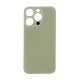 iPhone 14 Pro Back Glass with Adhesive (No Logo/Large Camera Hole) - Silver