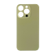 iPhone 14 Pro Back Glass with Adhesive (No Logo/Large Camera Hole) - Gold
