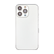 iPhone 13 Pro Back Housing w/Small Components Pre-Installed - No Logo - Silver