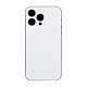 iPhone 14 Pro Max Back Housing w/Small Components Pre-Installed - No Logo - Silver