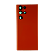 Samsung Galaxy S22 Ultra 5G Back Cover Glass With Camera Lens - Orange