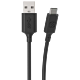 Scosche StrikeLine USB-C Black Charge and Sync Cable (USB 2.0)