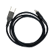 MFI 3 Ft Charge and Sync Cable for Lightning USB Devices - Black