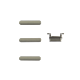 iPhone 7 Plus Silver Button Set (Power/Switch/Volume)