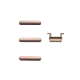 iPhone 7 Plus Rose Gold Button Set (Power/Switch/Volume)