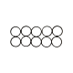 iPhone 7/7 Plus Waterproof SIM Tray Gasket (10 Pack)