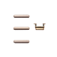 iPhone 8 Gold Button Set (Power/Switch/Volume)