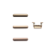 iPhone 8 Plus Gold Button Set (Power/Switch/Volume)