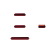 iPhone 11 Red Button Set (Power/Switch/Volume)