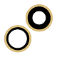 iPhone 11 Back Camera Lens With Bracket - Yellow (Real Sapphire / Premium Quality)