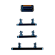 iPhone 13 Button Set (Power, Volume, Mute) - Blue