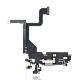 iPhone 13 Pro Charging Port Flex Cable Silver - (Premium)