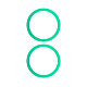 iPhone 12 / 12 Mini Rear Camera Bezel Ring (2 Piece Set) - Green - 10-Pack
