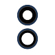iPhone 12 / 12 Mini Rear Camera Lens (Sapphire) and Bezel - Blue - Premium