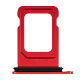 iPhone 14 / 14 Plus Single SIM Card Tray - Red