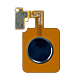 LG G8 ThinQ / LG V50 Home Button with Fingerprint Sensor - Blue