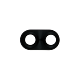 Motorola Moto G7 Play Black Rear Camera Lens Cover