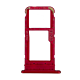 Motorola Moto E7 (XT2095) Dual Sim Card Tray - Red