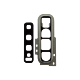Samsung Galaxy S10 Rear Camera Lens Cover and White Bezel Ring