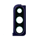 Samsung Galaxy A30s (A307 / 2019) Back Camera Lens with Cover Bezel Ring - Blue
