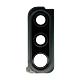 Samsung Galaxy A30s (A307 / 2019) Back Camera Lens with Cover Bezel Ring  - Black