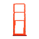 Samsung Galaxy A10s (A107 / 2019) / A20s (A207 / 2019) Dual Sim Card Tray - Red