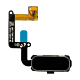 Samsung Galaxy A3 (A320 / 2017) Home Button with Flex Cable - Black