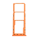Samsung Galaxy A20 (A205 / 2019) / A30 (A305 / 2019) / A50 (A505 / 2019) Dual Sim Card Tray  - Coral Orange