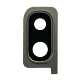 Samsung Galaxy A20 (A205 / 2019) Back Camera Glass Lens and Cover Bezel Ring - Black