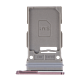 Samsung Galaxy S22 Ultra 5G Single Sim Card Tray - Burgundy
