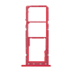 Samsung Galaxy A02S (A025 / 2020) / A03 (A035 / 2021) Dual Sim Card Tray - Red
