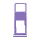 Samsung Galaxy A21 (A215 / 2020) Single Sim Tray  Purple