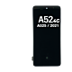 Samsung Galaxy A52 4G (A525 / 2021) OLED Screen Assembly with Frame - Awesome White - Aftermarket Plus